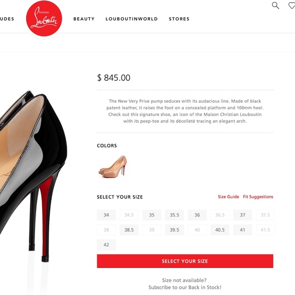 Christian Louboutin Patent Iridescent Pumps - Picture 13 of 14